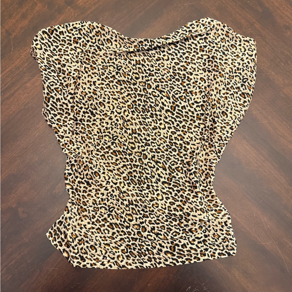 SHEIN Leopard Print Blouse
